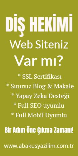 Diş Hekimi Web Sitesi