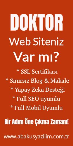 Doktor / Klinik Web Sitesi